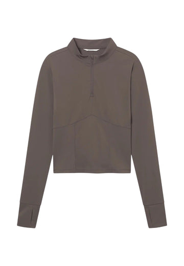 Rethinkit Half Zip - True To Body 3053 Dark Brown