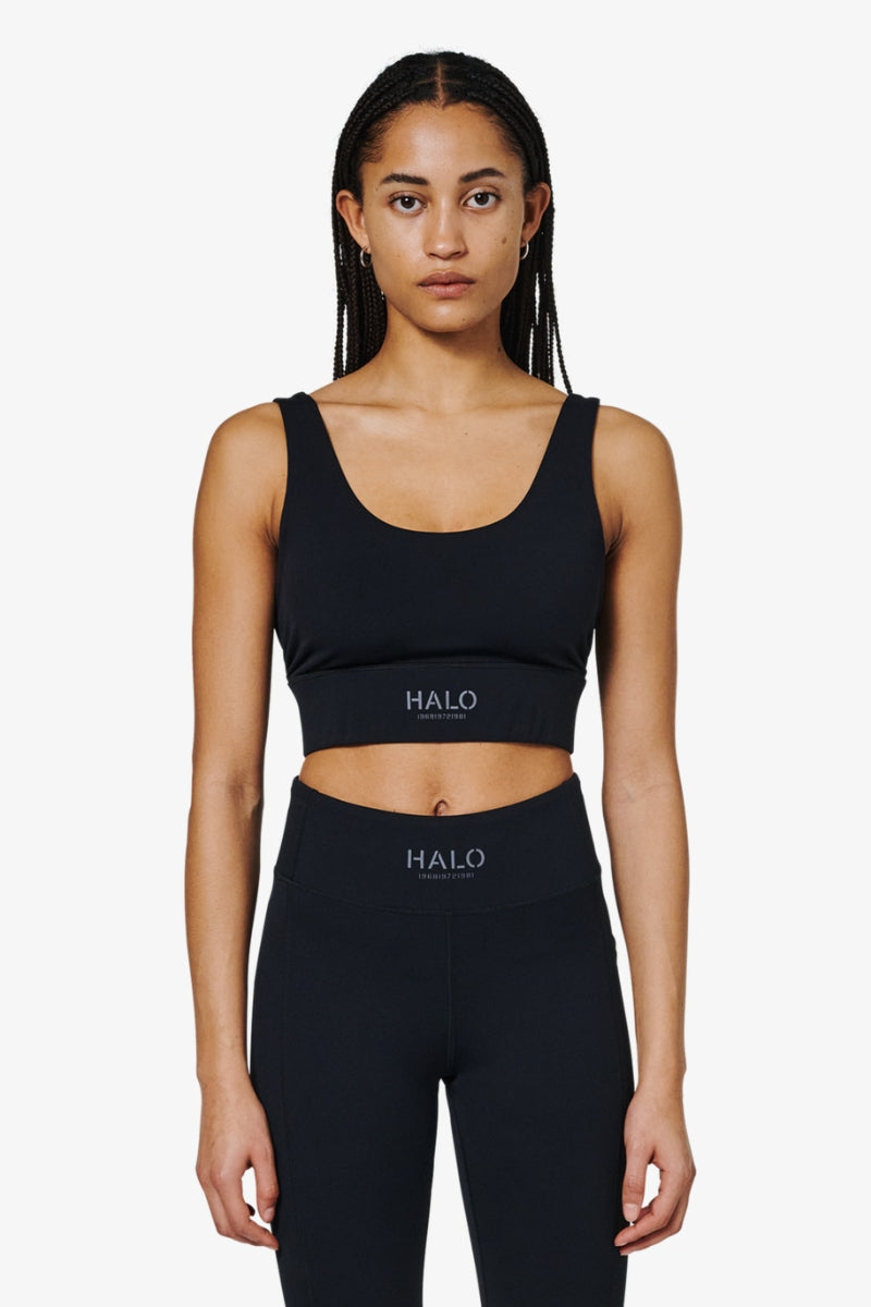 Halo Women Training Bra Black