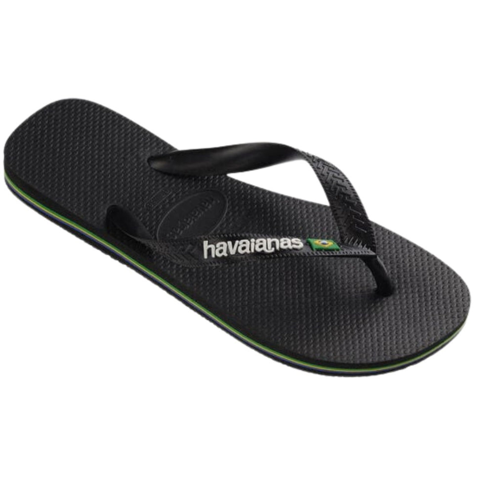 Havaianas U KlipKlap Brasil Logo Black Black