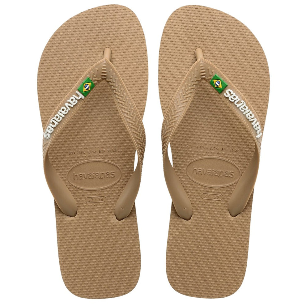 Havaianas U KlipKlap Brasil Logo Rose Gold