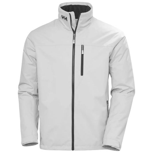 Helly Hansen M Crew Midlayer Isolated Sejlerjakke 2 Grey Fog