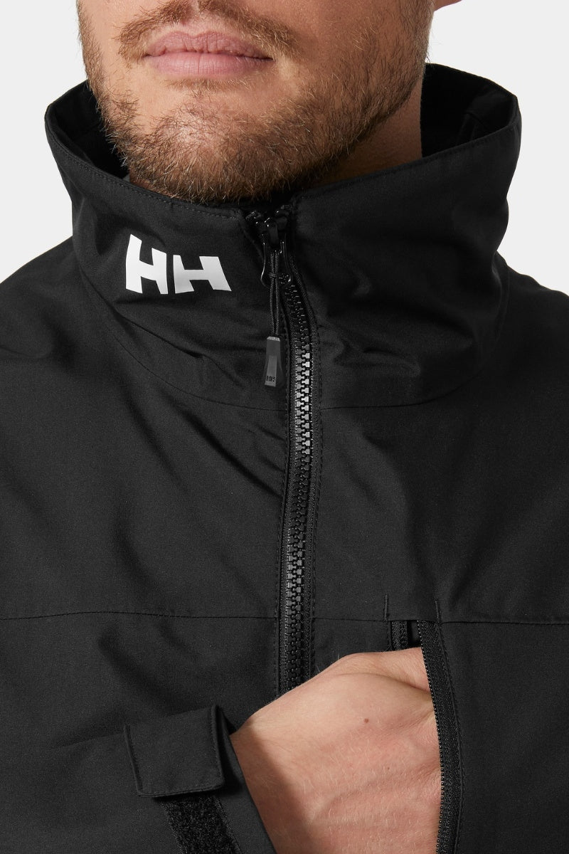 Helly Hansen M Crew Midlayer Sejlerjakke 2 Sort