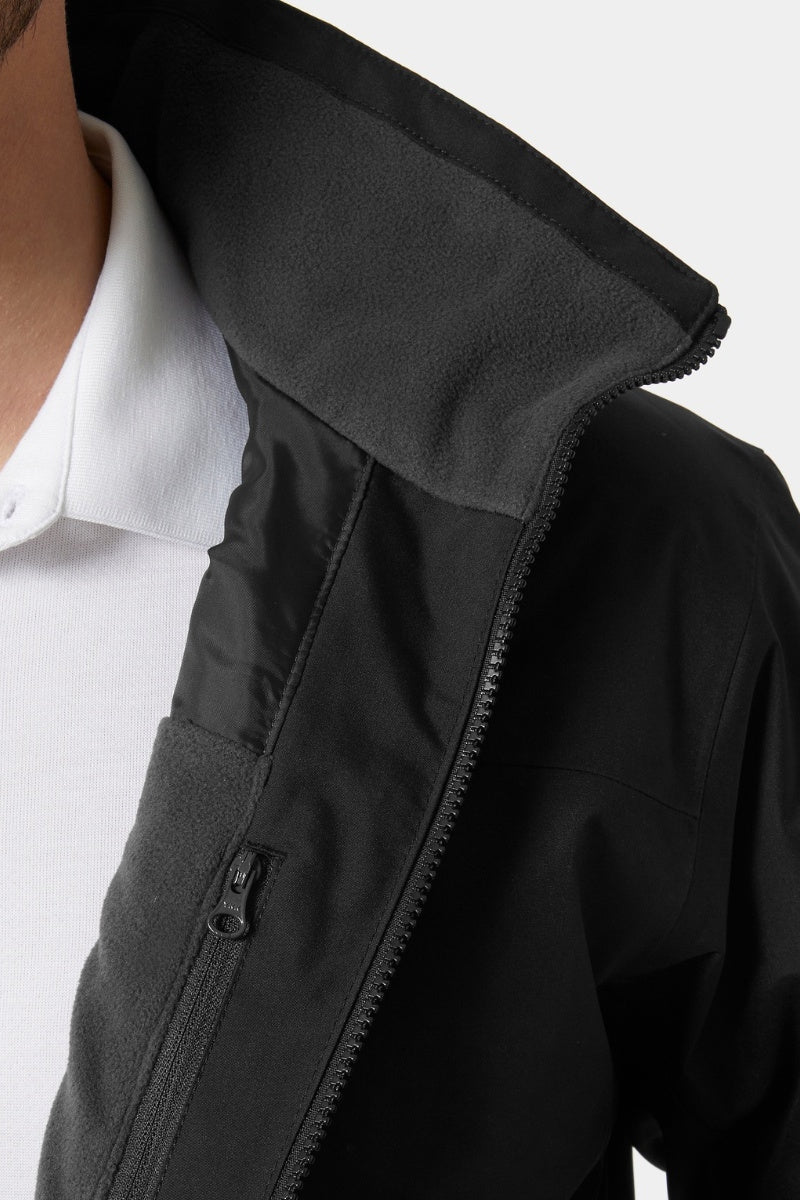 Helly Hansen M Crew Midlayer Sejlerjakke 2 Sort