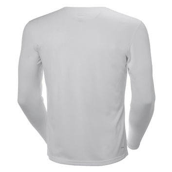 Helly Hansen M Tech Crew Long Sleeve Light Grey