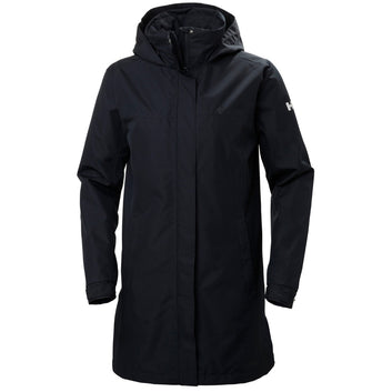 Helly Hansen W Aden Insulated Regnjakke Navy