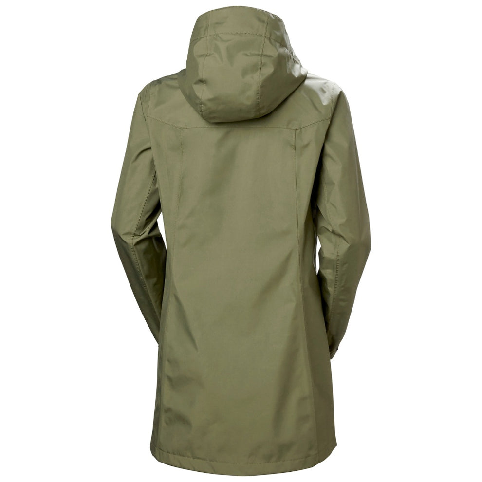Helly Hansen W Aden Long Coat Lav Green