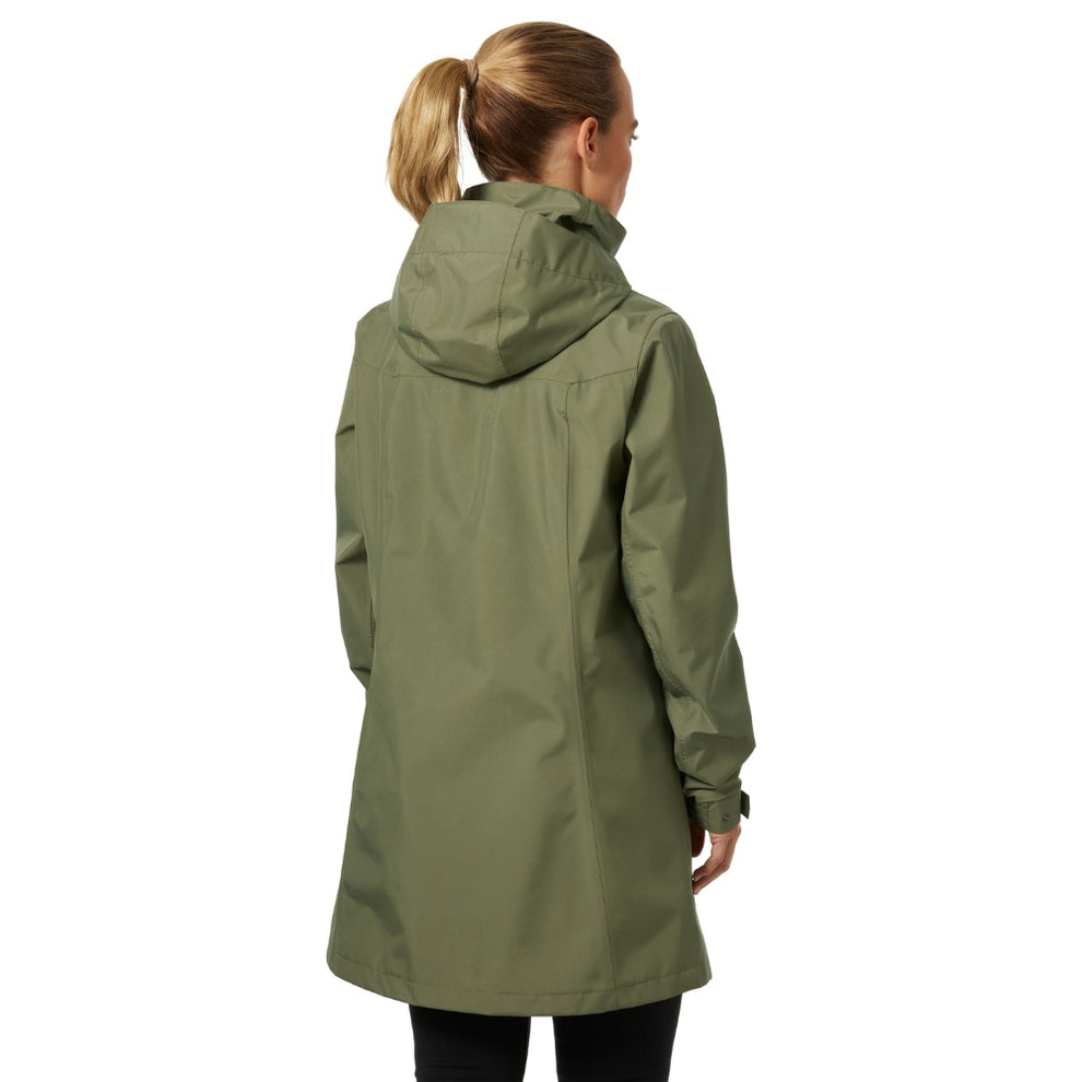 Helly Hansen W Aden Long Coat Lav Green