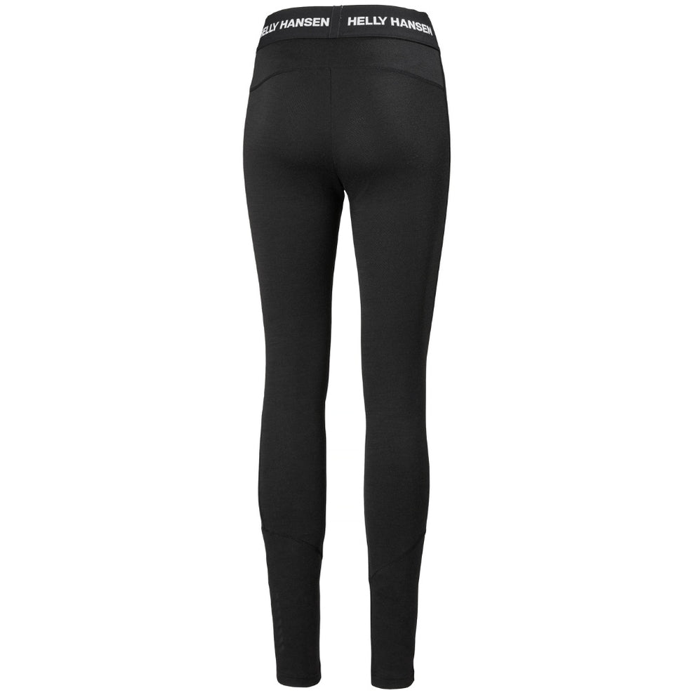 Helly Hansen W Lifa Merino Midweight Baselayer Bukser Sort Dame baselayer