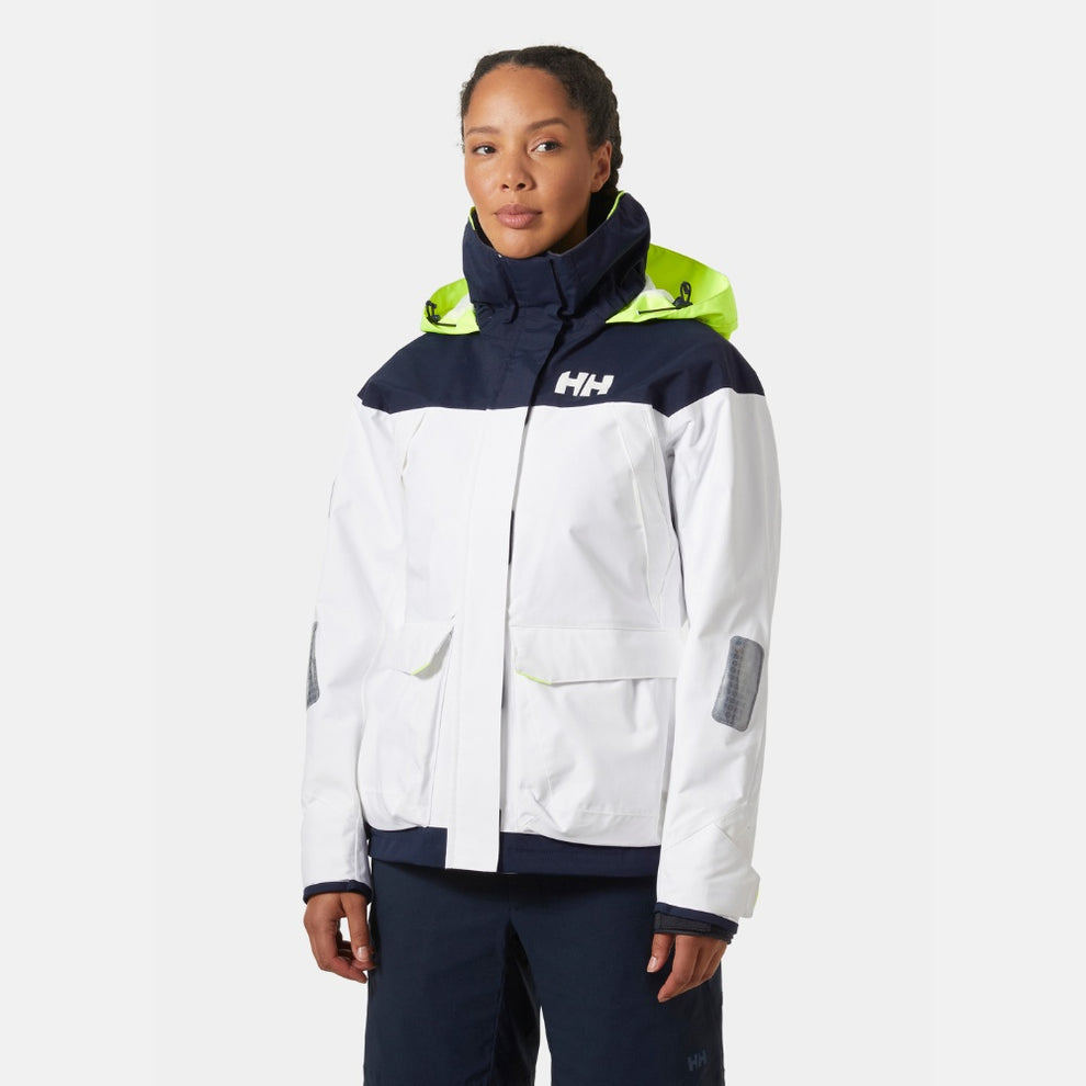 Helly Hansen W Pier 3.0 Sejlerjakke White