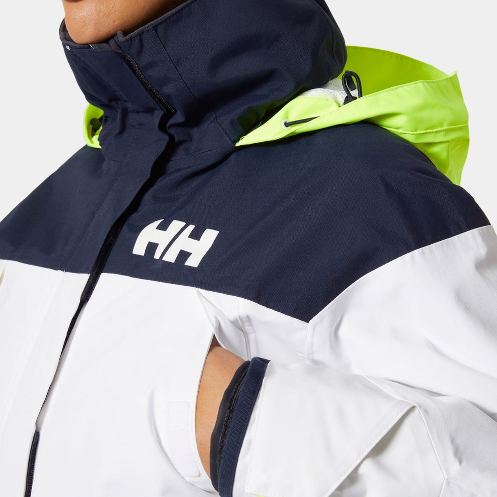 Helly Hansen W Pier 3.0 Sejlerjakke White