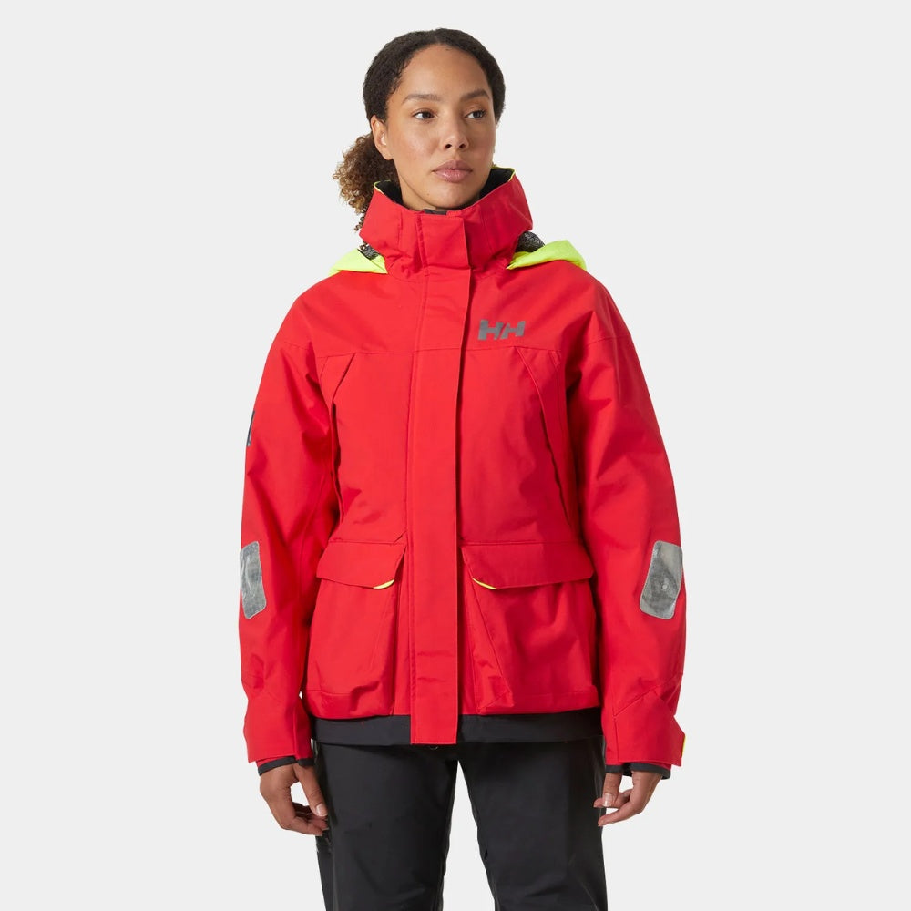 Helly Hansen W Pier 3.0 Sejlerjakke Alert Red