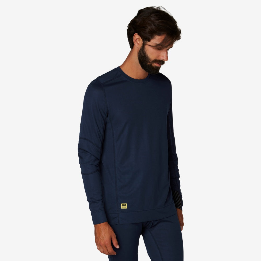 Helly Hansen Workwear M Lifa Crewneck Trøje Navy