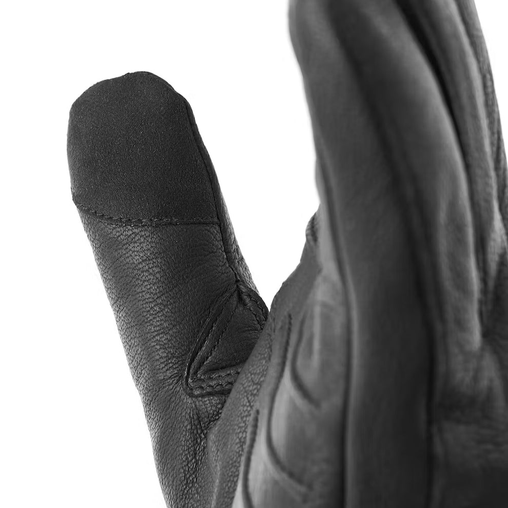 Hestra M Alvar Gedeskind Handsker Sort