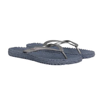 Ilse Jacobsen W Flip Flop With Glitter Grey
