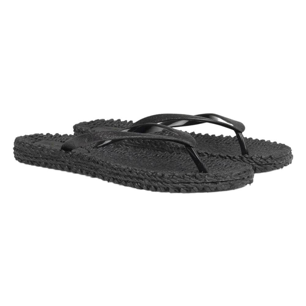Ilse Jacobsen Flip Flops With Glitter Black CHEERFUL01 Col 01