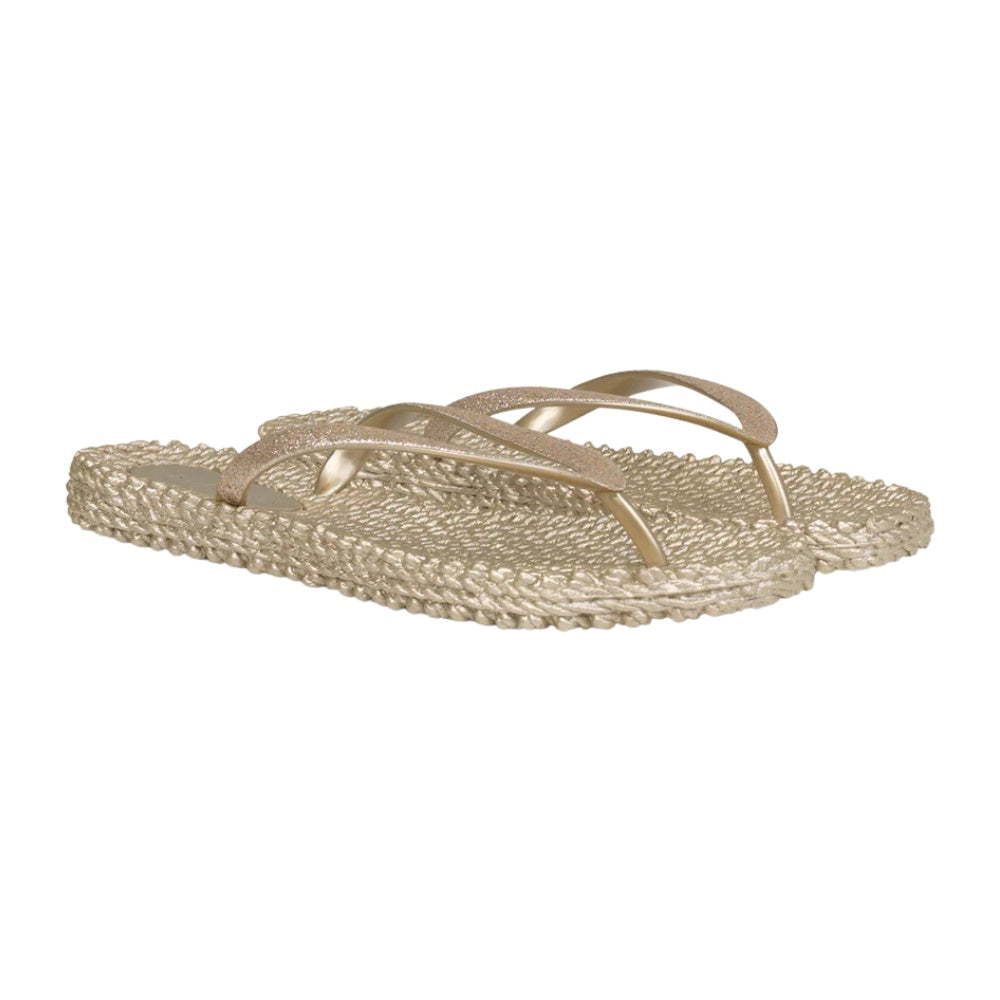 Flip Flop Platform Glitter Stone Platin main image 0