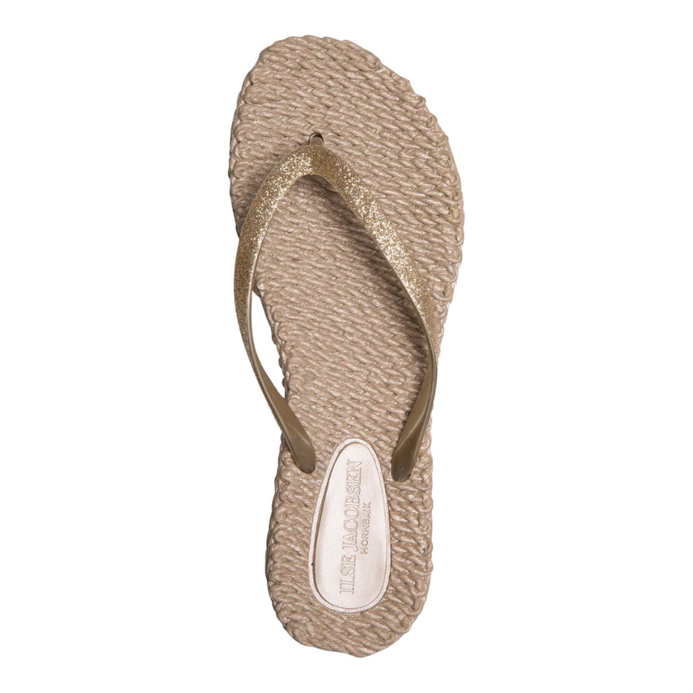 Ilse Jacobsen W Flip Flop med Glitter Platin