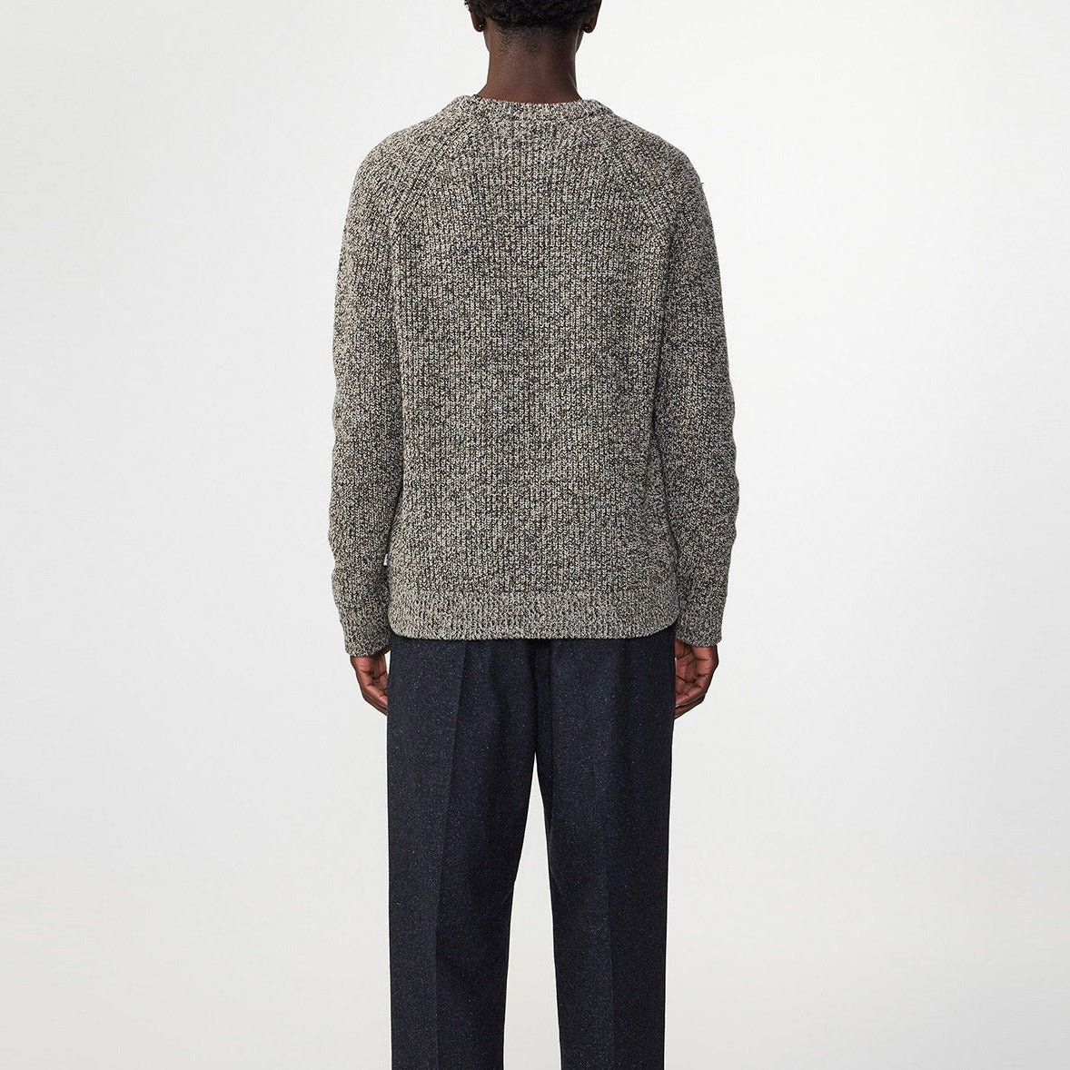 NN07 M Jacobo Sweater 6533 Grå Mix