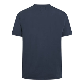 Klitmøller Collective M Mens Small Logo T-Shirt Navy