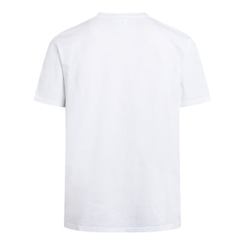 Klitmøller Collective M Mens Small Logo T-Shirt White