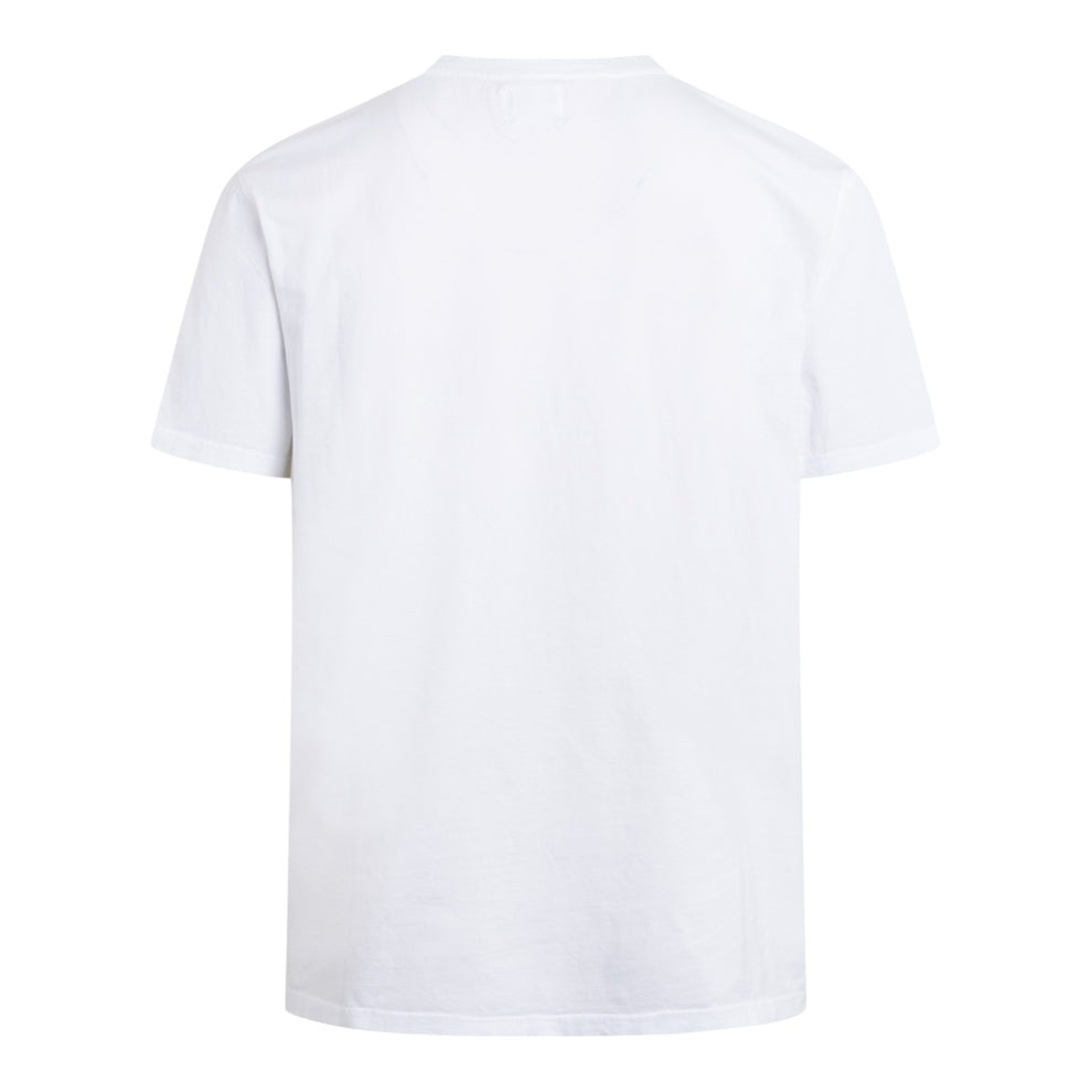 Klitmøller Collective M Mens Small Logo T-Shirt White