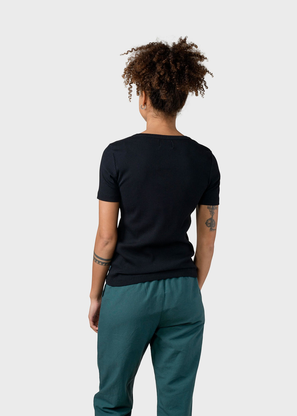 Klitmøller Collective W Rib Tee Black