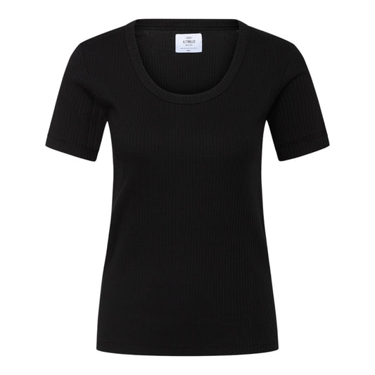 Klitmøller Collective W Rib Tee Black