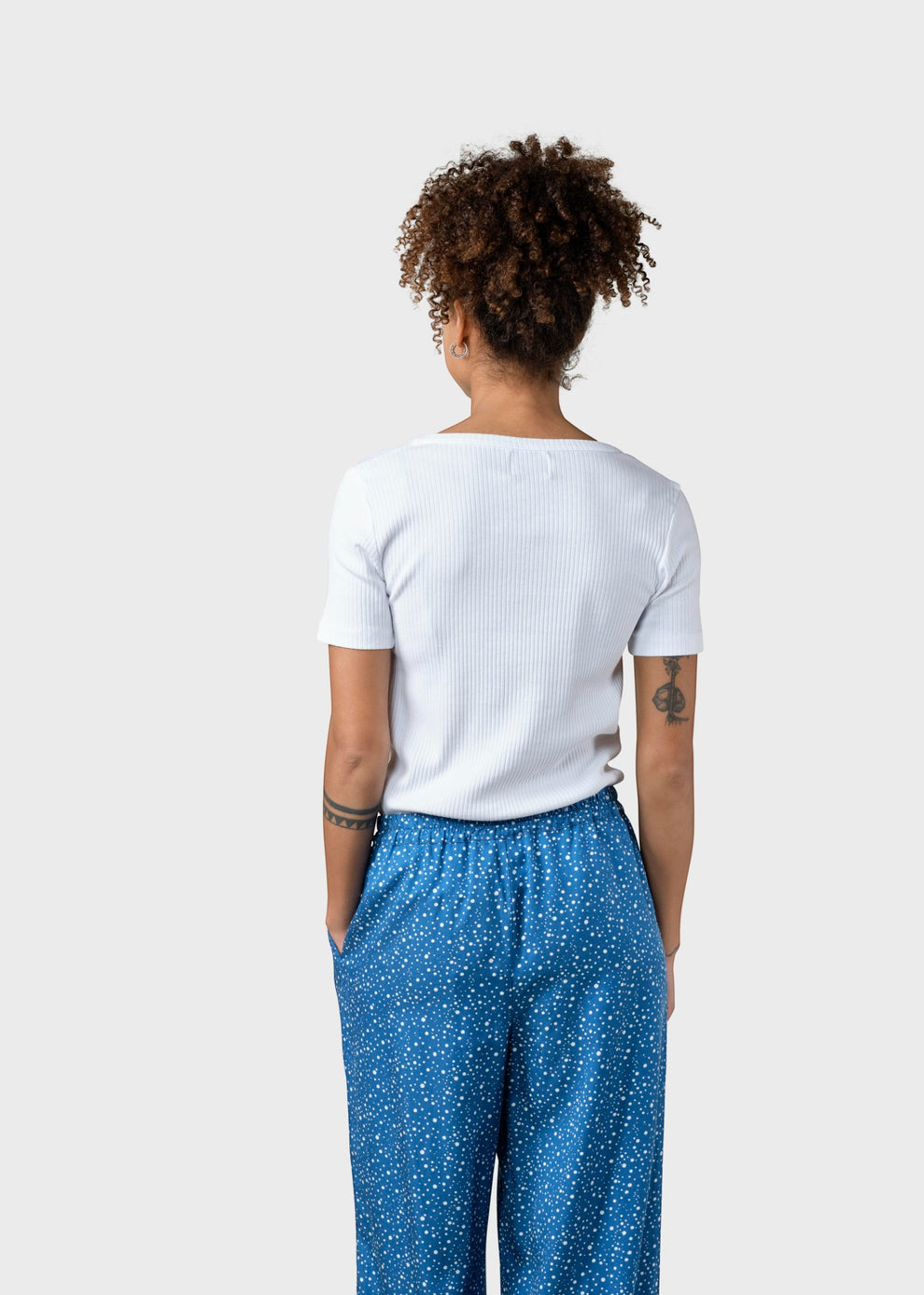 Klitmøller Collective W Rib Tee White