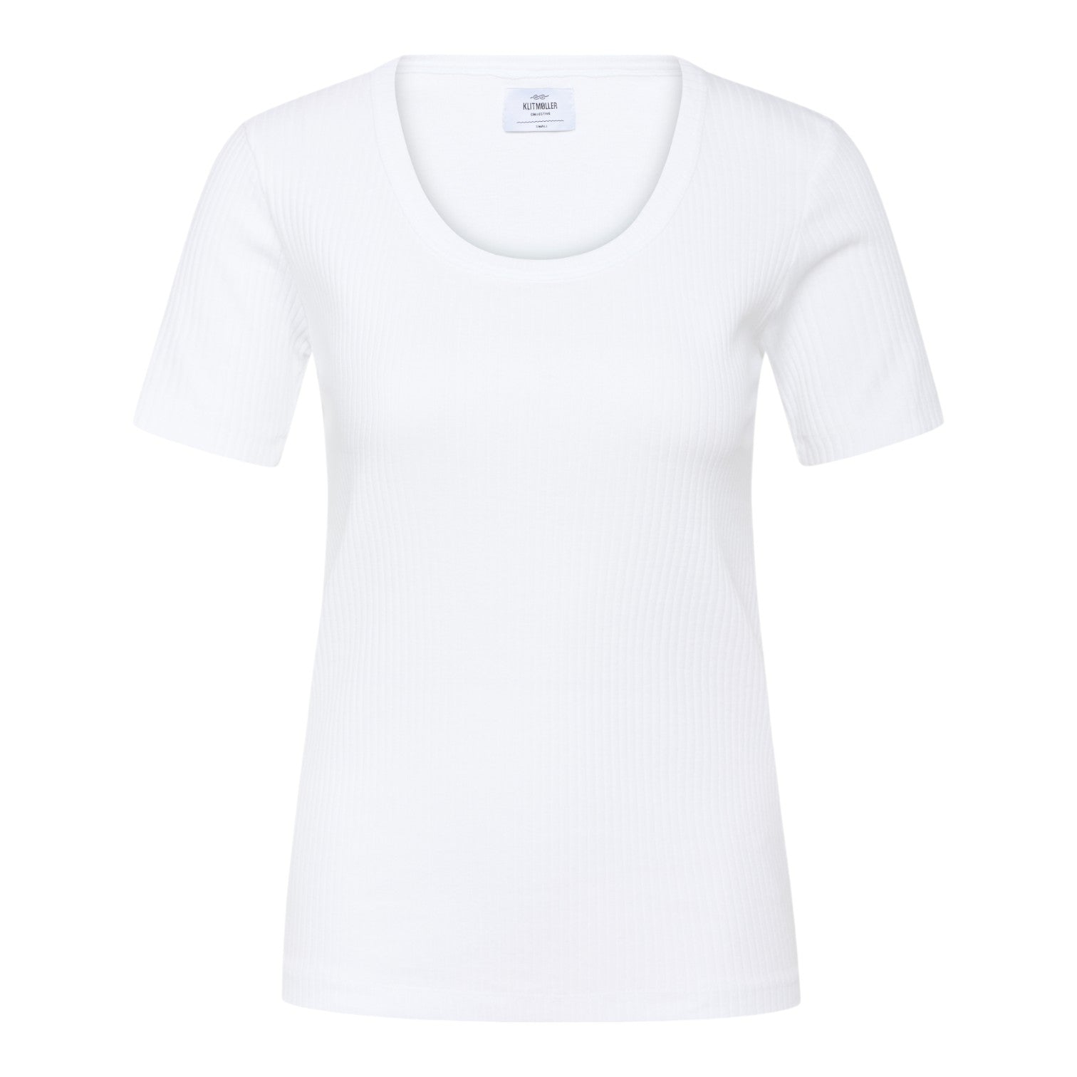 Klitmøller Collective W Rib Tee White
