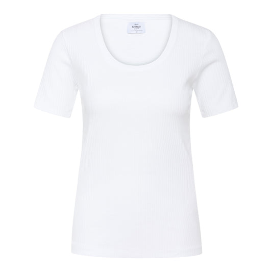 Klitmøller Collective W Rib Tee White