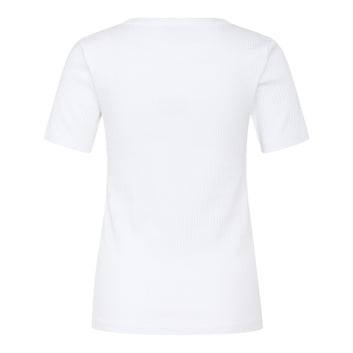Klitmøller Collective W Rib Tee White