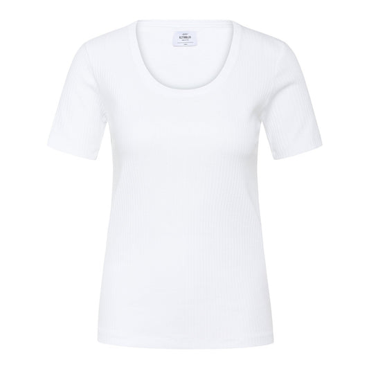 Klitmøller W Rib T-Shirt Hvid