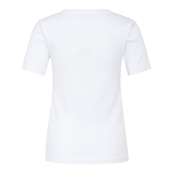 Klitmøller W Rib T-Shirt Hvid