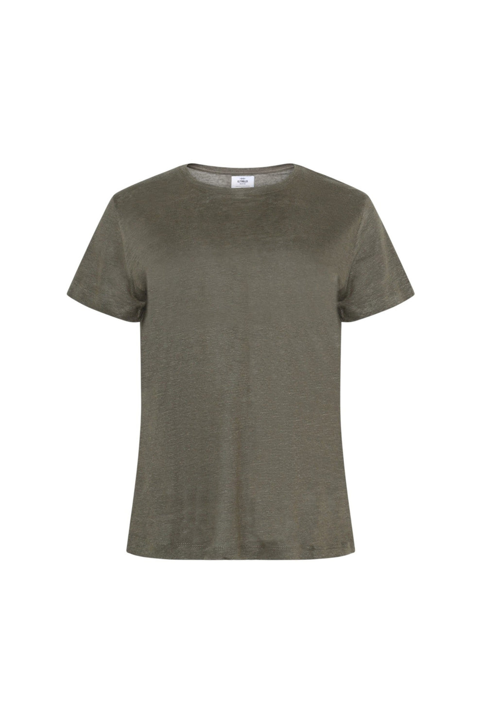 Klitmøller Collective W Rikke Linen T-Shirt Taupe