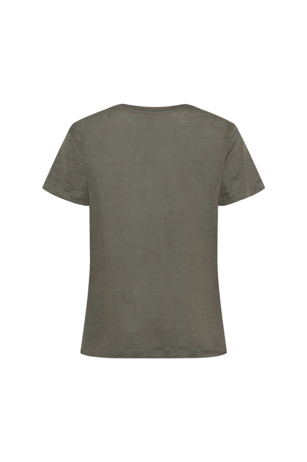 Klitmøller Collective W Rikke Linen T-Shirt Taupe