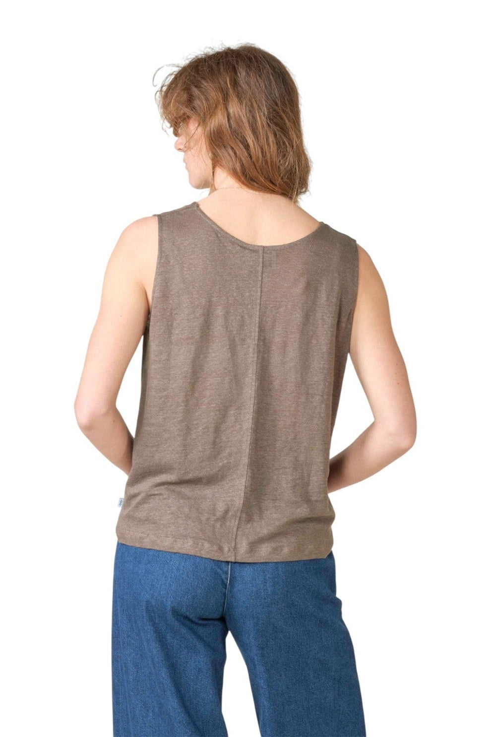 Klitmøller Collective W Dee Tank Top Taupe