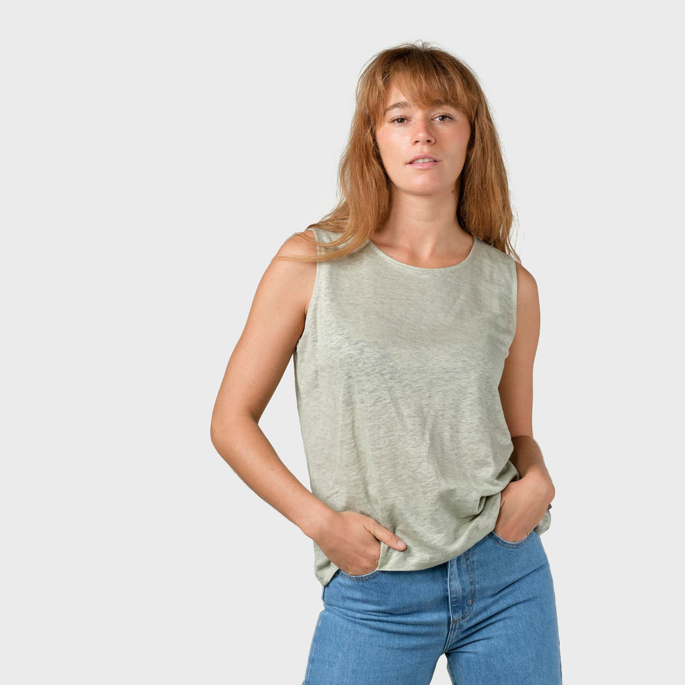 Klitmøller W Dee Tank Top Sage