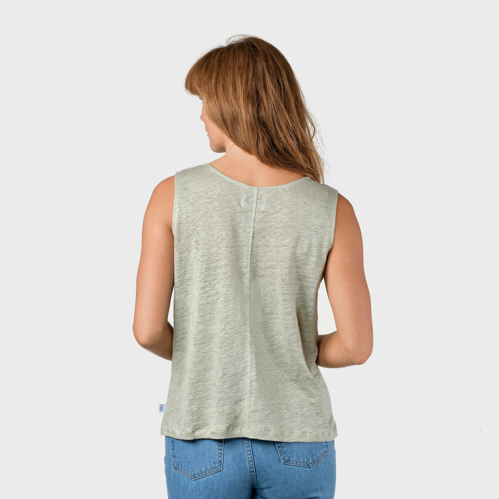 Klitmøller W Dee Tank Top Sage
