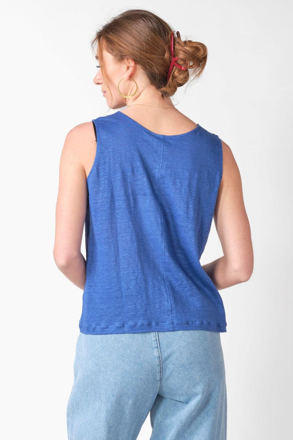 Klitmøller Collective W Dee Tank Top Surf Blue