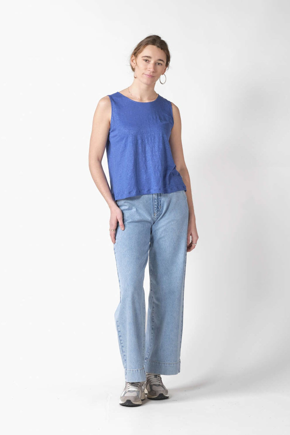 Klitmøller Collective W Dee Tank Top Surf Blue