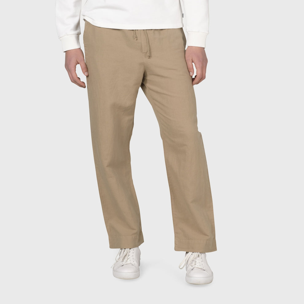 Klitmøller Collective M Jens Linen Pants Sand