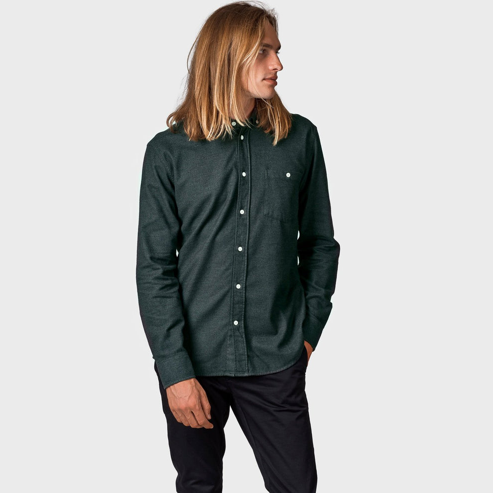 Klitmøller M Benjamin Lumber Shirt Olive