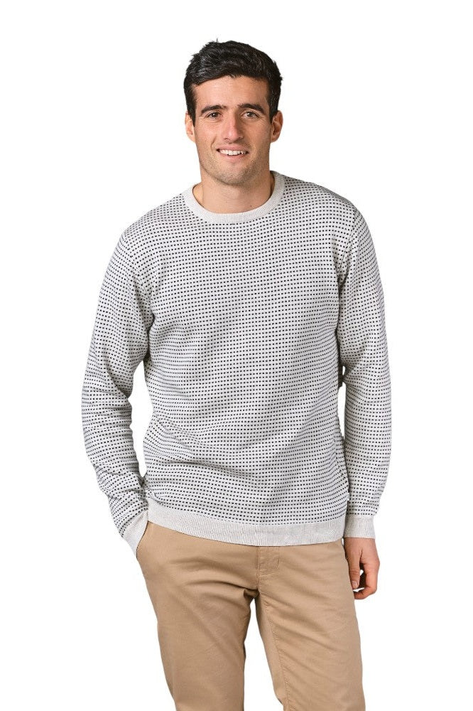 Klitmøller Collective M Otto Strik Cream/Navy