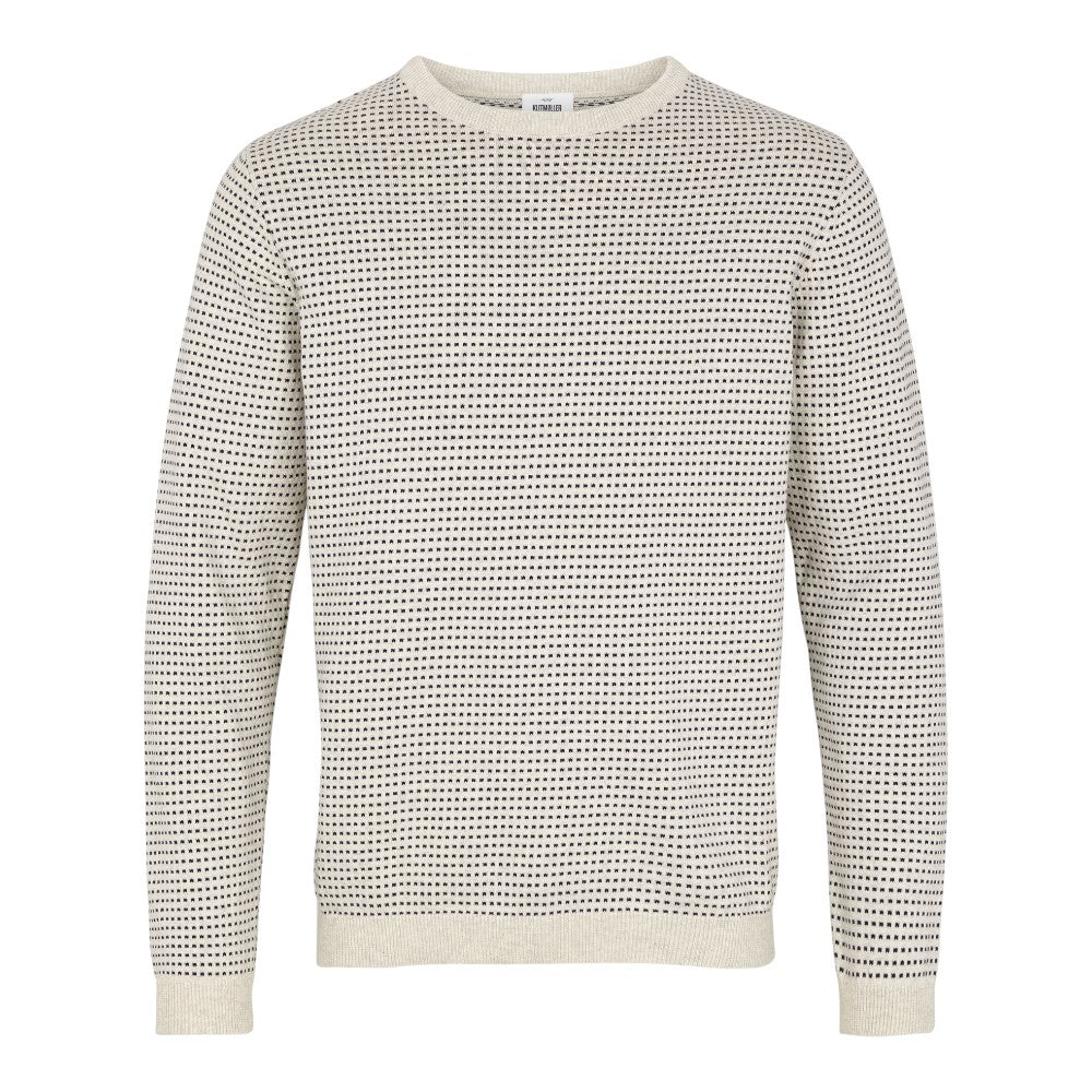 Klitmøller Collective M Otto Strik Cream/Navy