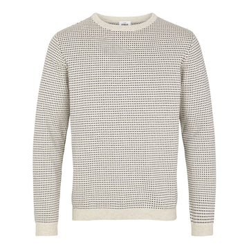 Klitmøller Collective M Otto Strik Cream/Navy