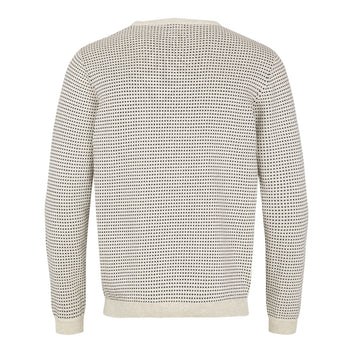 Klitmøller Collective M Otto Strik Cream/Navy