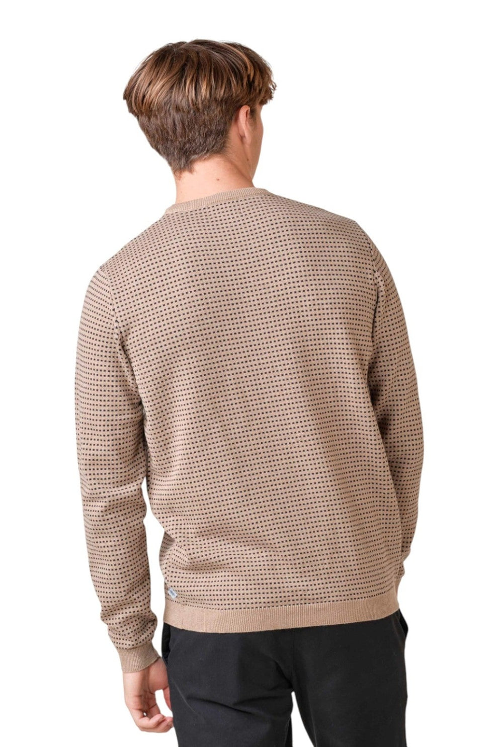 Klitmøller Collective M Otto Strik Sand/Navy Dots