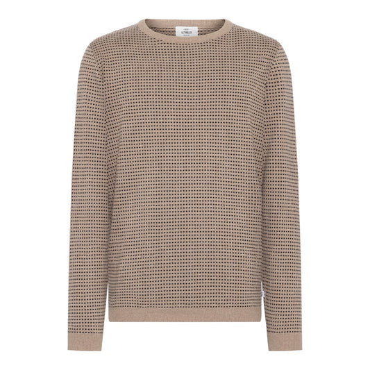Klitmøller Collective M Otto Strik Sand/Navy Dots