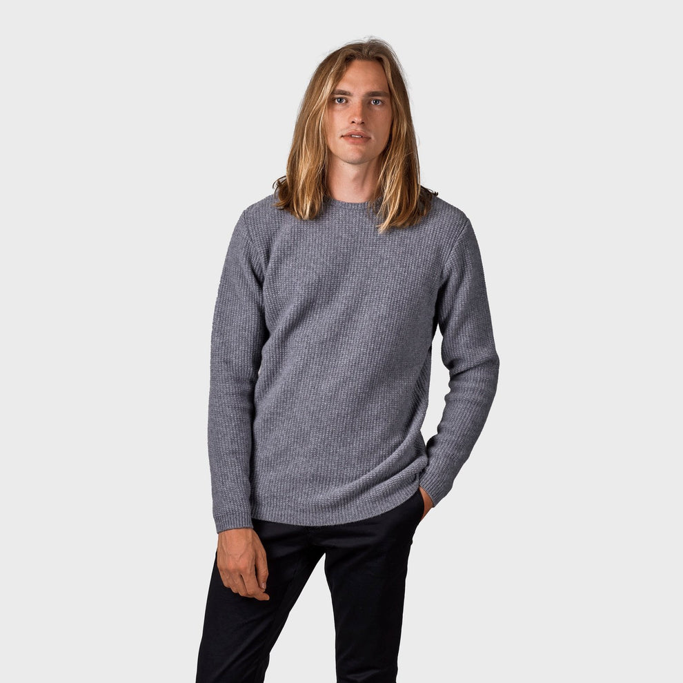 Klitmøller M Frede Strik Light Grey