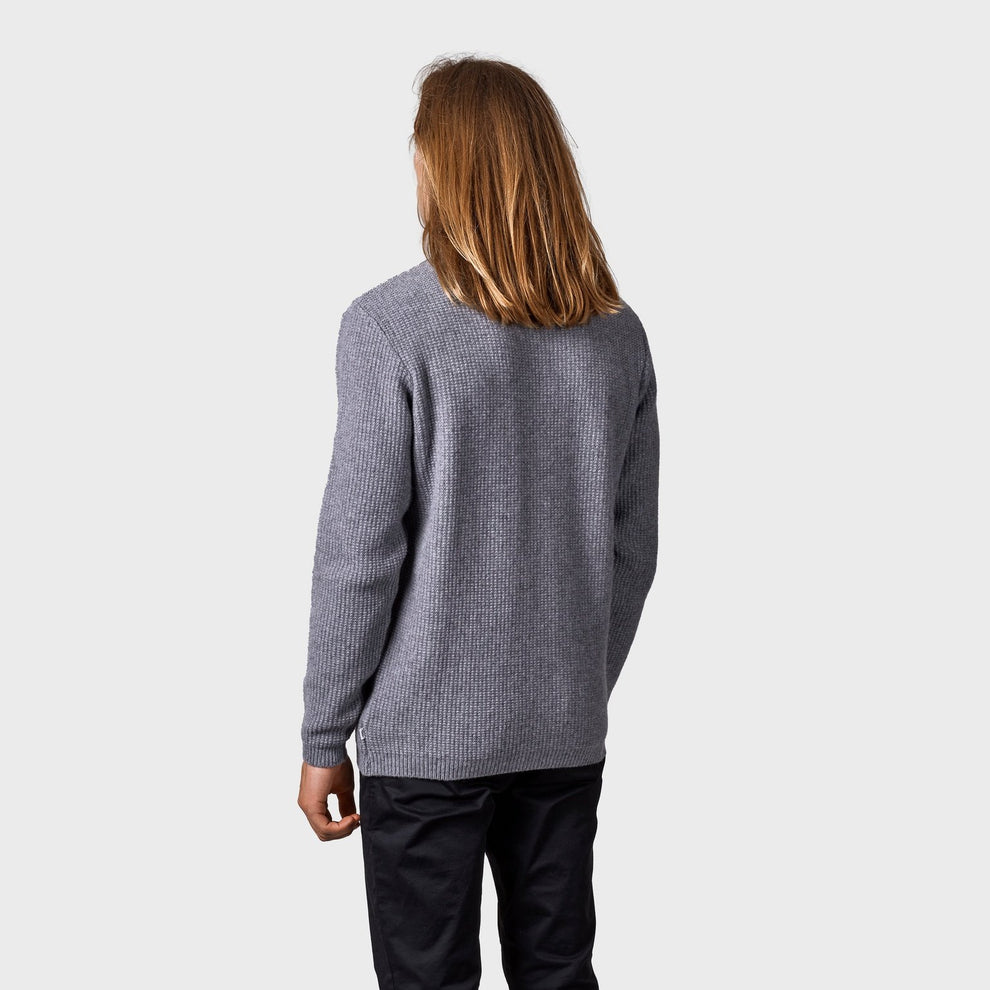 Klitmøller M Frede Strik Light Grey